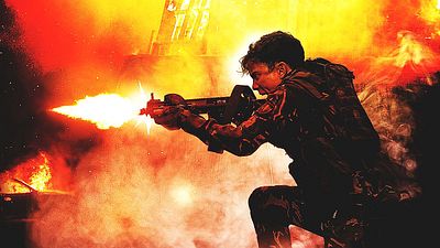 bild aus der news "Rambo" hoch drei! Ultrabrutale Kriegs-Action im blutigen deutschen Trailer zum FSK-18-Kracher "Topakk"