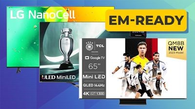 Günstige 4K-Smart-TVs für die Fußball-EM: Bei diesen drei Fernsehern mit 55 bis 86 Zoll spart ihr gerade richtig