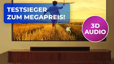 bild aus der news 11.1.4-Soundsystem zum unfassbaren Preis: Diese Dolby-Atmos-Soundbar ist das Nonplusultra im Heimkino!