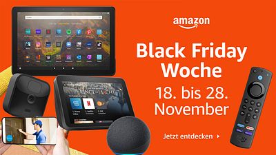 bild aus der news Black Friday: Mit diesen Amazon-Geräten spart ihr aktuell 50 Prozent oder mehr – Fire TV Stick, Echo Dot & Show, Fire Tablet & mehr