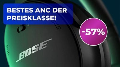 bild aus der news Bose-Kopfhörer fast 60% reduziert: MediaMarkt feuert den QuietComfort supergünstig raus