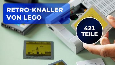 bild aus der news 421 Teile Retro-Feeling: Der LEGO Game Boy lässt Fanherzen höherschlagen - zu diesem Preis erst recht