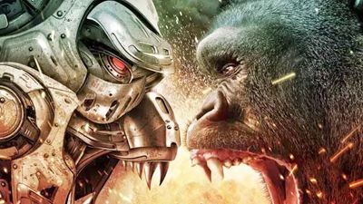 King Kong & den Transformers schlottern die Knie: Kaijū-Action im Trailer zum Roboter-Monster-Trash "Ape Vs. Mecha Ape"