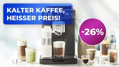 bild aus der news Cold Brew, kalter Milchschaum und 50 (!) Getränke: Dieser De'Longhi-Kaffeevollautomat spielt in einer eigenen Liga!