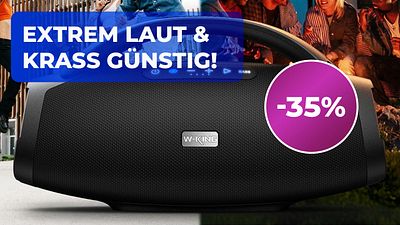 bild aus der news JBL-Alternative bei Amazon doppelt reduziert: Dieser Bluetooth-Lautsprecher ist lauter und flexibler als die Boombox 3