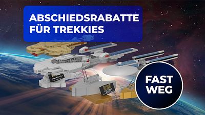 bild aus der news BlueBrixx räumt die "Star Trek"-Lager: Einige der letzten Bausätze bekommen Trekkies jetzt fast geschenkt
