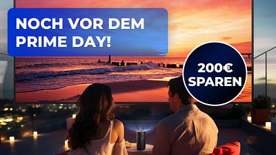 bild aus der news Prime-Day-Frühstart für einen der Kleinsten? Dieser Mini-Beamer ist für Prime-Mitglieder jetzt schon heftig reduziert