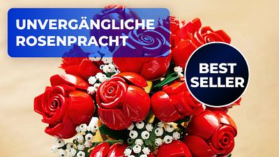 bild aus der news LEGO-Rosen zum Valentinstag: Über 4000 Mal im letzten Monat verkauft und jetzt sogar fast 40% günstiger!