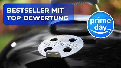 bild aus der news Knapp 12.000 Amazon Bewertungen loben den Weber Holzkohlegrill: Sichert auch den Bestseller im Prime Day Angebot