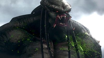 bild aus der news "Verrücktes Gemetzel": Im brutalen neuen "Predator"-Trailer kämpft das Kult-Alien gegen Wikinger, Ninjas und Flugzeuge