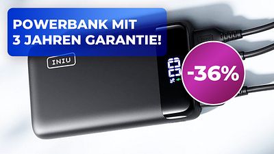bild aus der news Bestseller-Powerbank bei Amazon krass reduziert: Dieses extrem praktische Gadget kostet weniger als eine Kiste Bier!