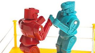 Mattel plant "Rock 'Em Sock 'Em Robots"-Film 