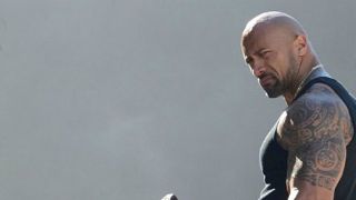 bild aus der news "Pain & Gain"-Setfoto: Grillmeister Dwayne Johnson röstet seine Opfer