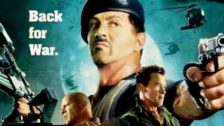 bild aus der news Neues Grindhouse-Poster für "The Expandables 2" mit Schwarzenegger, Willis und Stallone