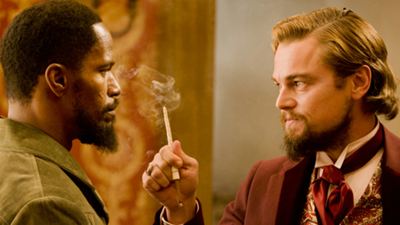 "Django Unchained": Neues Bild und cooles Cover mit DiCaprio, Waltz und Foxx