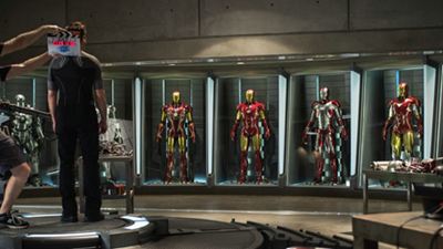 "Iron Man 3": Neue Setfotos zeigen neuen Anzug und War Machine im patriotischen Design