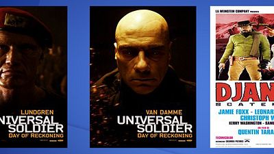 bild aus der news Neue Poster: "Django Unchained" im 60er-Look und knallharte "Universal Soldier"