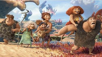 bild aus der news Neuer Trailer zum Steinzeit-Animationsabenteuer "The Croods" mit Nicolas Cage und Emma Stone