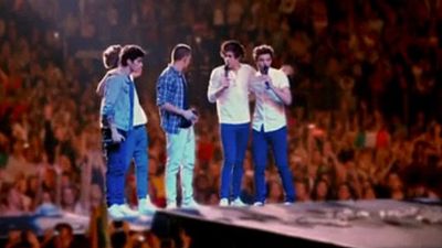 bild aus der news "1D3D": Teaser zu Morgan Spurlocks 3D-Tour-Doku über die Boyband "One Direction"