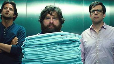 bild aus der news "Hangover 3": Ed Helms und Ken Cheong auf dramatischem Poster zum "epischen" Wolfsrudel-Finale