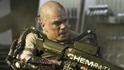 Matt Damon mit Glatze im spektakulären ersten deutschen Trailer zum Sci-Fi-Actionfilm "Elysium"