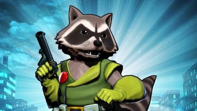 Neues Konzept-Bild zu "Guardians of the Galaxy", Waschbär Rocket Raccoon wird laut Marvel-Chef die Show rocken