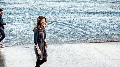 bild aus der news Natalie Portman und Christian Bale spielen am Strand im ersten Bild aus Terrence Malicks "Knight Of Cups"