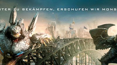 bild aus der news Exklusiv: Roboter vs. Alien auf stylishem Banner zu Guillermo del Toros "Pacific Rim"