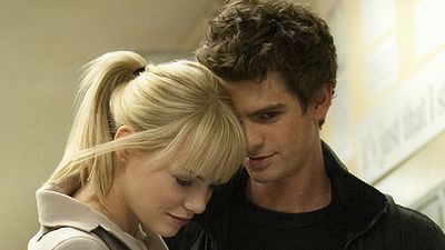 bild aus der news Neue Setbilder zu "The Amazing Spider-Man 2": Spidey und Gwen Stacy schwingen durch die Luft
