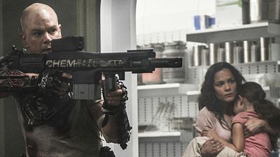 bild aus der news Neues IMAX-Poster zum Sci-Fi-Actioner "Elysium" mit Matt Damon und Jodie Foster