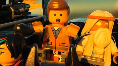 Channing Tatum als Superman, Jonah Hill als Green Lantern und Cobie Smulders als Wonder Woman in "The Lego Movie"
