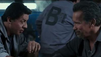 bild aus der news Arnold Schwarzenegger und Sylvester Stallone im ersten deutschen Trailer zu "Escape Plan"