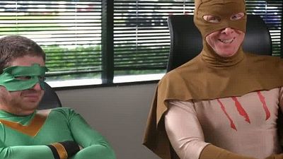 bild aus der news Superhelden auf deinem Kindergeburtstag im ersten Trailer zur Parodie "The Impersonators"