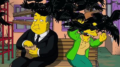 bild aus der news Anschauen! Zahlreiche Film-Anspielungen im grandiosen "Die Simpsons"-Horror-Vorspann von Guillermo del Toro