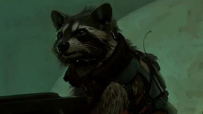 bild aus der news Waffenschwingender Waschbär: Chris Pratt spricht über Rocket Raccoon in "Guardians of the Galaxy"