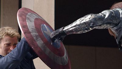 bild aus der news Der Winter Soldier macht Ärger im neuen Trailer zu "Captain America 2: The Return Of The First Avenger"