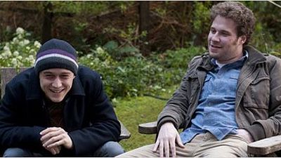 bild aus der news Wieder vereint: "50/50"-Trio Joseph Gordon-Levitt, Seth Rogen und Jonathan Levine machen Weihnachtskomödie