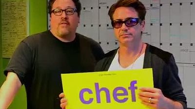 bild aus der news Video: Robert Downey Jr. designt farbenfrohe Poster zu Jon Favreaus Komödie "Chef" + erster Filmausschnitt