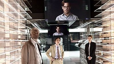 bild aus der news Johnny Depp als Computer im ersten deutschen Trailer zu "Transcendence"
