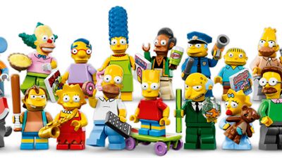 Zum 25. Jubiläum von "Die Simpsons": Detaillierte Bilder von Homer, Bart, Scratchy und Co. als LEGO-Minifiguren