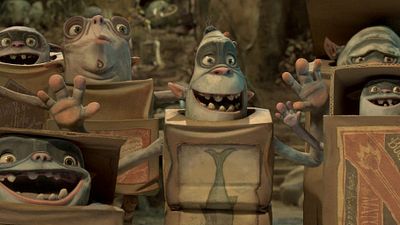 bild aus der news "Die Boxtrolls": Zwei neue Trailer zum Stop-Motion-Abenteuer mit den niedlichen Pappschachtel-Monstern