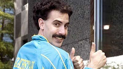 bild aus der news "Grimsby": Erstes Set-Foto von Sacha Baron Cohen ("Borat") als britischer Hooligan
