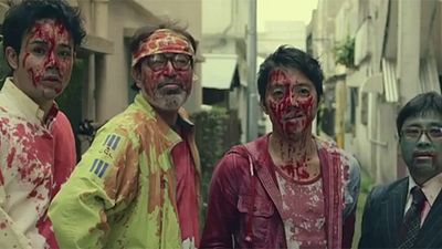 bild aus der news Zombies stören Filmaufnahmen im Trailer zur Horror-Komödie "Hello Zombie"