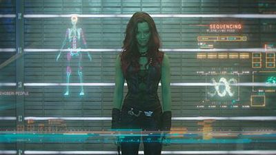 bild aus der news "Guardians Of The Galaxy": Gamora – eine starke Frau in grün als tödliche Waffe der Retter des Universums