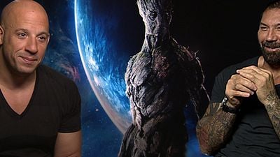 bild aus der news Ich bin Groot: Vin Diesel & Dave Bautista im exklusiven FILMSTARTS-Interview zu "Guardians of the Galaxy"