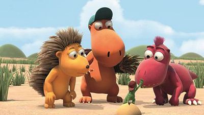 bild aus der news Zwei ungewöhnliche Drachen und ein Stachelschwein auf Abenteuern: Erster Teaser zu "Der kleine Drache Kokosnuss"