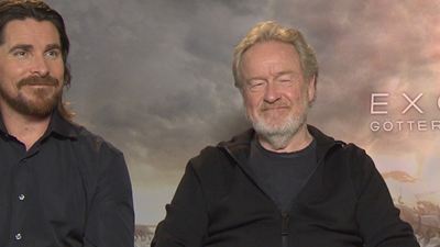 Das Material hätte auch für sechs Stunden gereicht: FILMSTARTS-Interview zu "Exodus" mit Christian Bale und Ridley Scott
