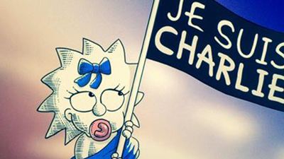 Maggie sagt: "Je suis Charlie": Auch "Die Simpsons" bringen eine Charlie-Hebdo-Solidaritätsbekundung