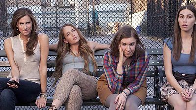 bild aus der news Neue Bilder zu "Die Simpsons": Lena Dunham und ihre "Girls" besuchen Springfield