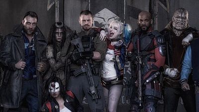 bild aus der news Erstes Bild vom kompletten "Suicide Squad"- Cast + Will Smith als "Deadshot" in voller Montur